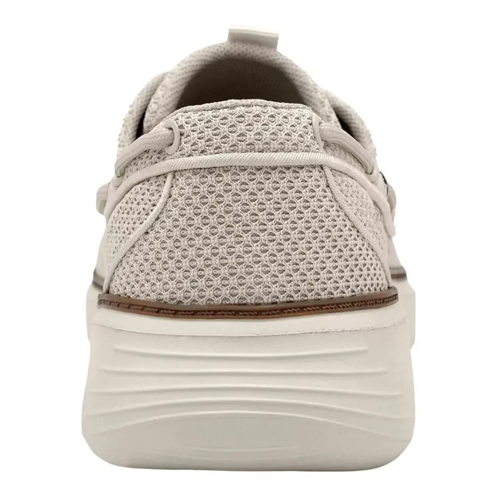 DELO Go Green Men's Comfort Boat Shoes Beige Size 10